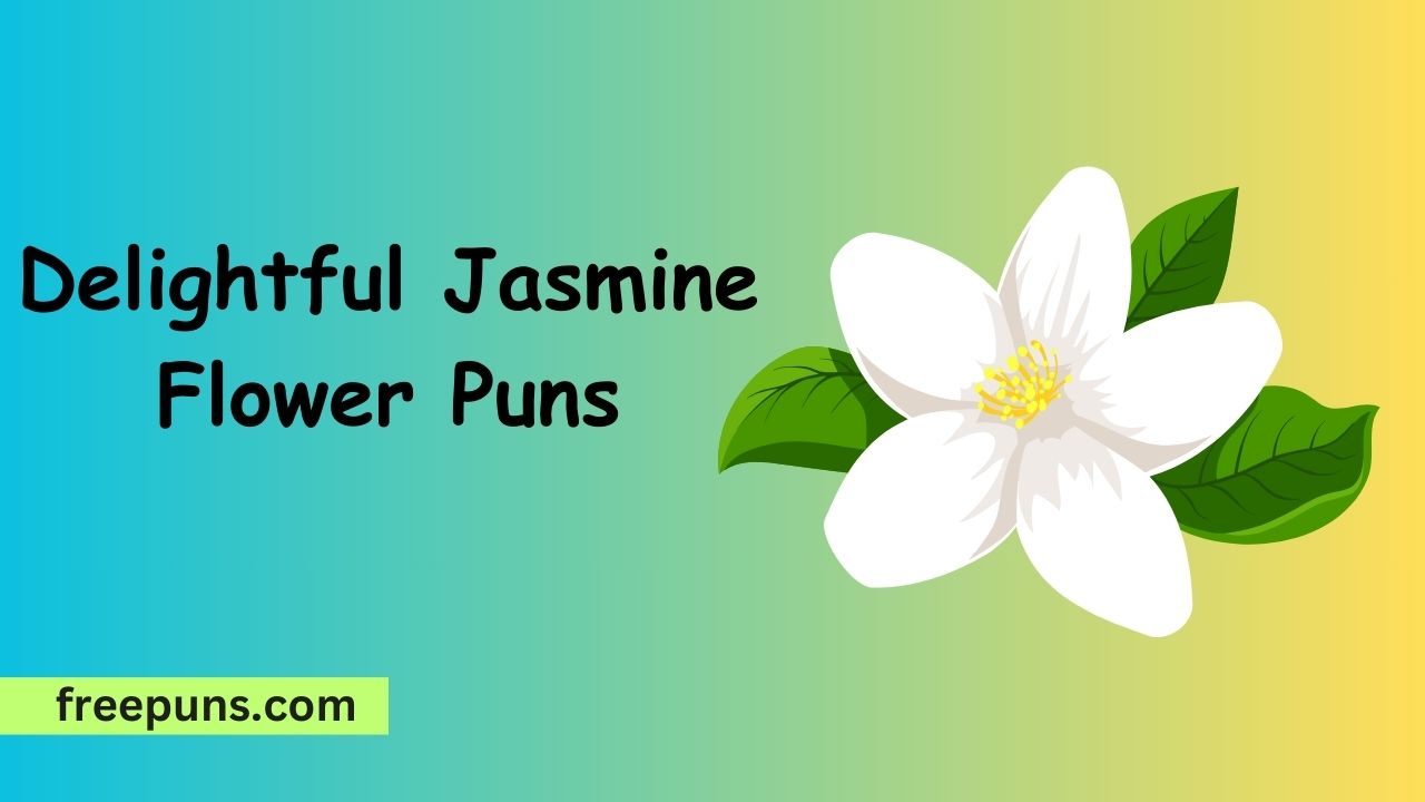 Jasmine Flower Puns