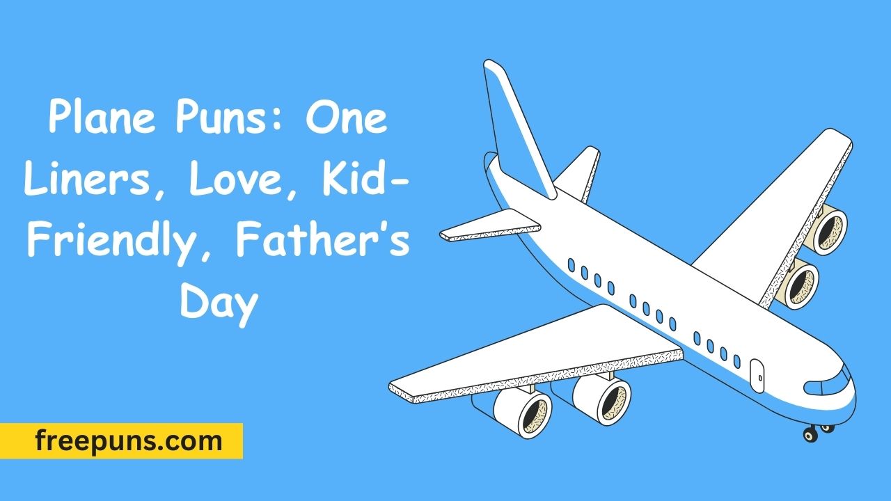 Plane Puns: One Liners, Love, Kid-Friendly, Father’s Day