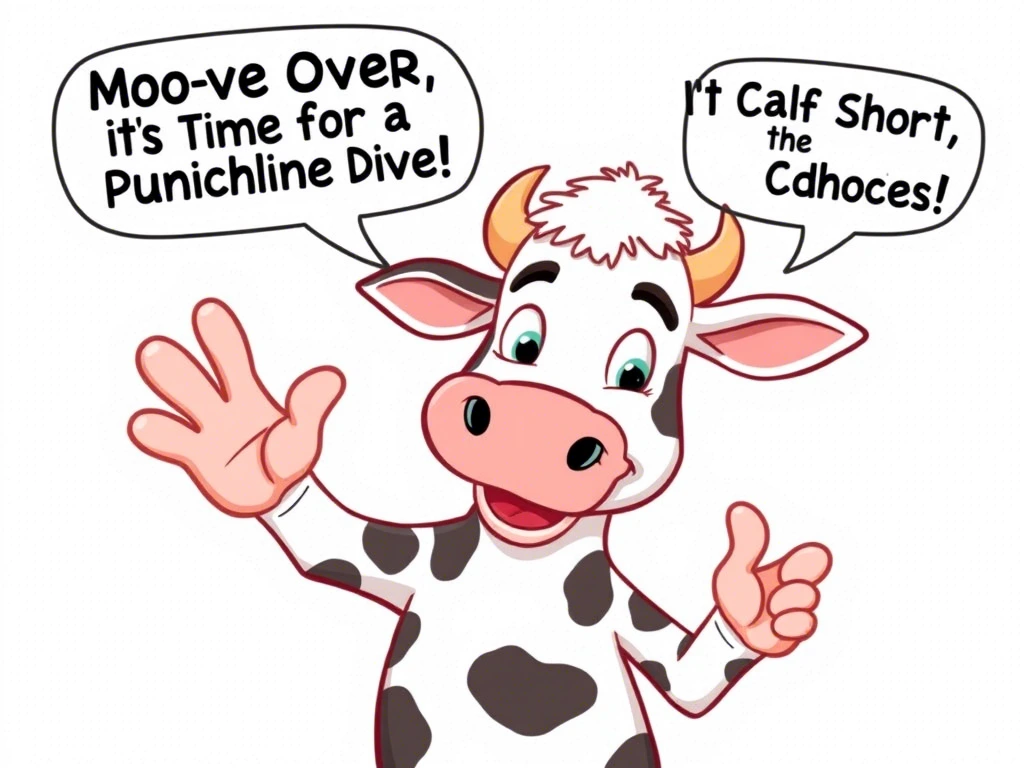 Cow puns one liners for adults